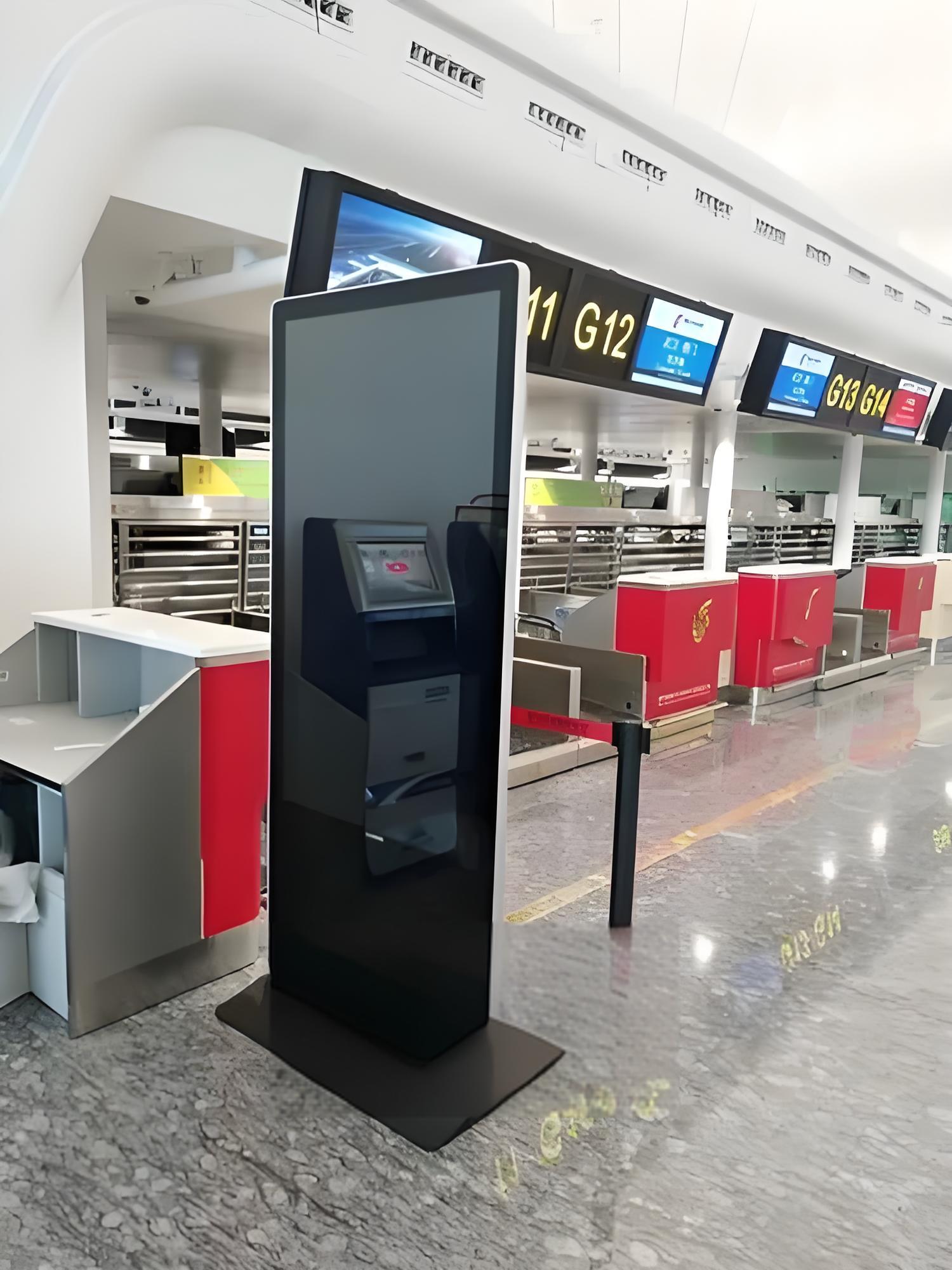 Vertical advertising machine
