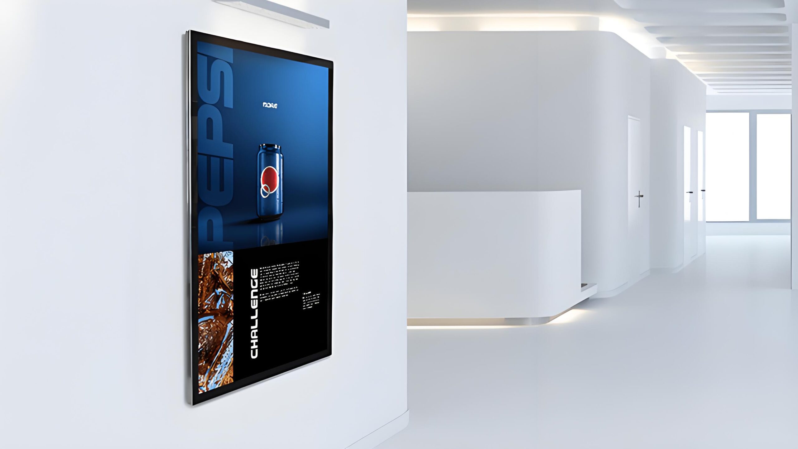 Advertising machine