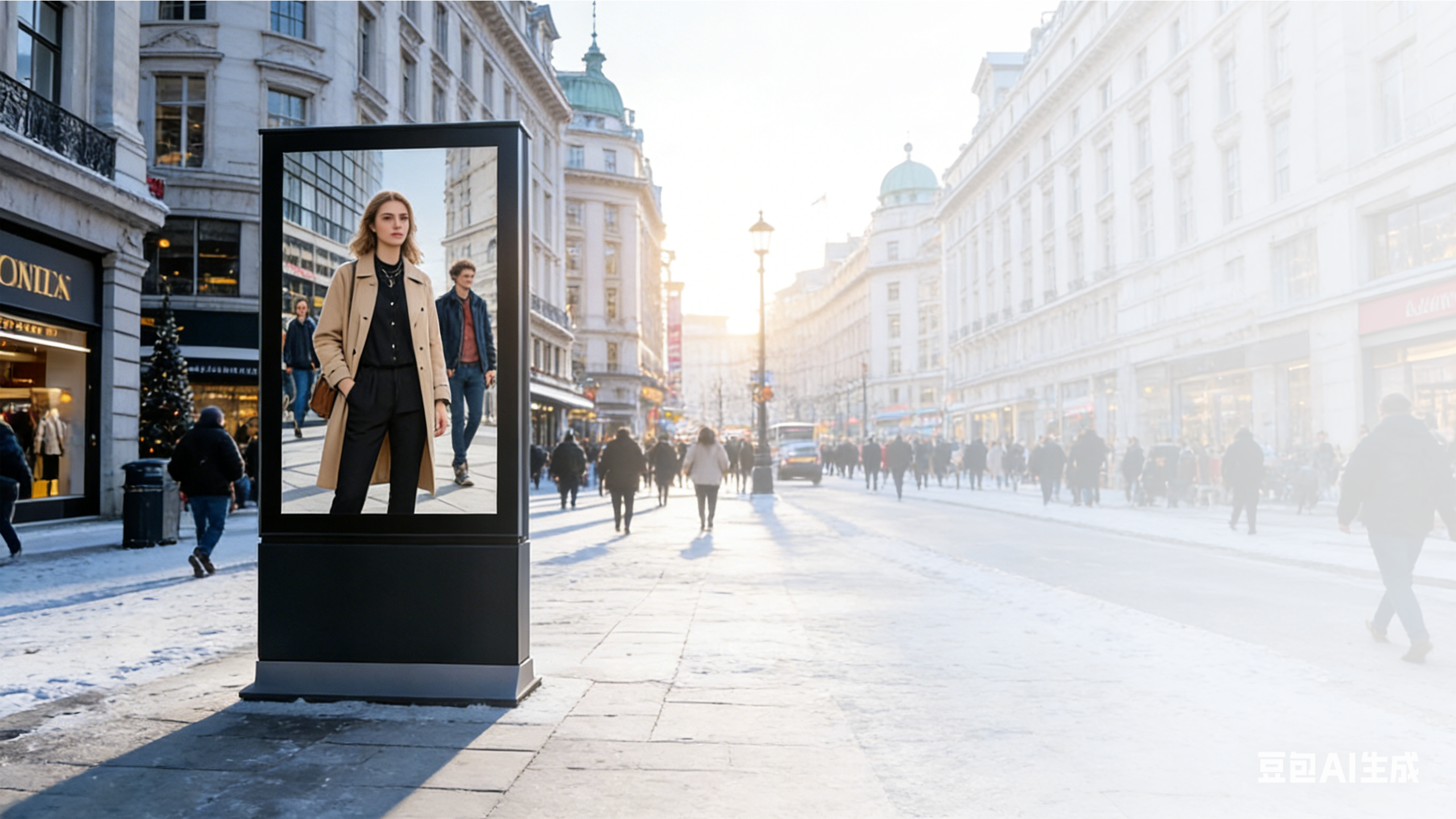 Advertising machine